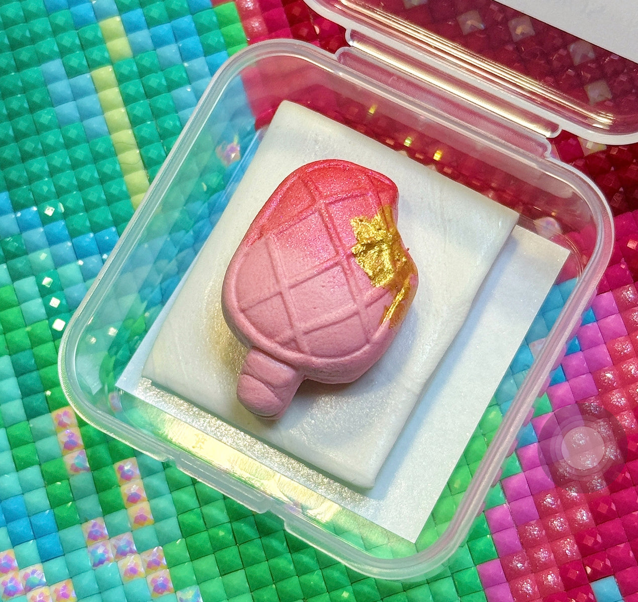 Pink Summer Popsicle. Wt. 9-10g. Scent: Pomegranate
