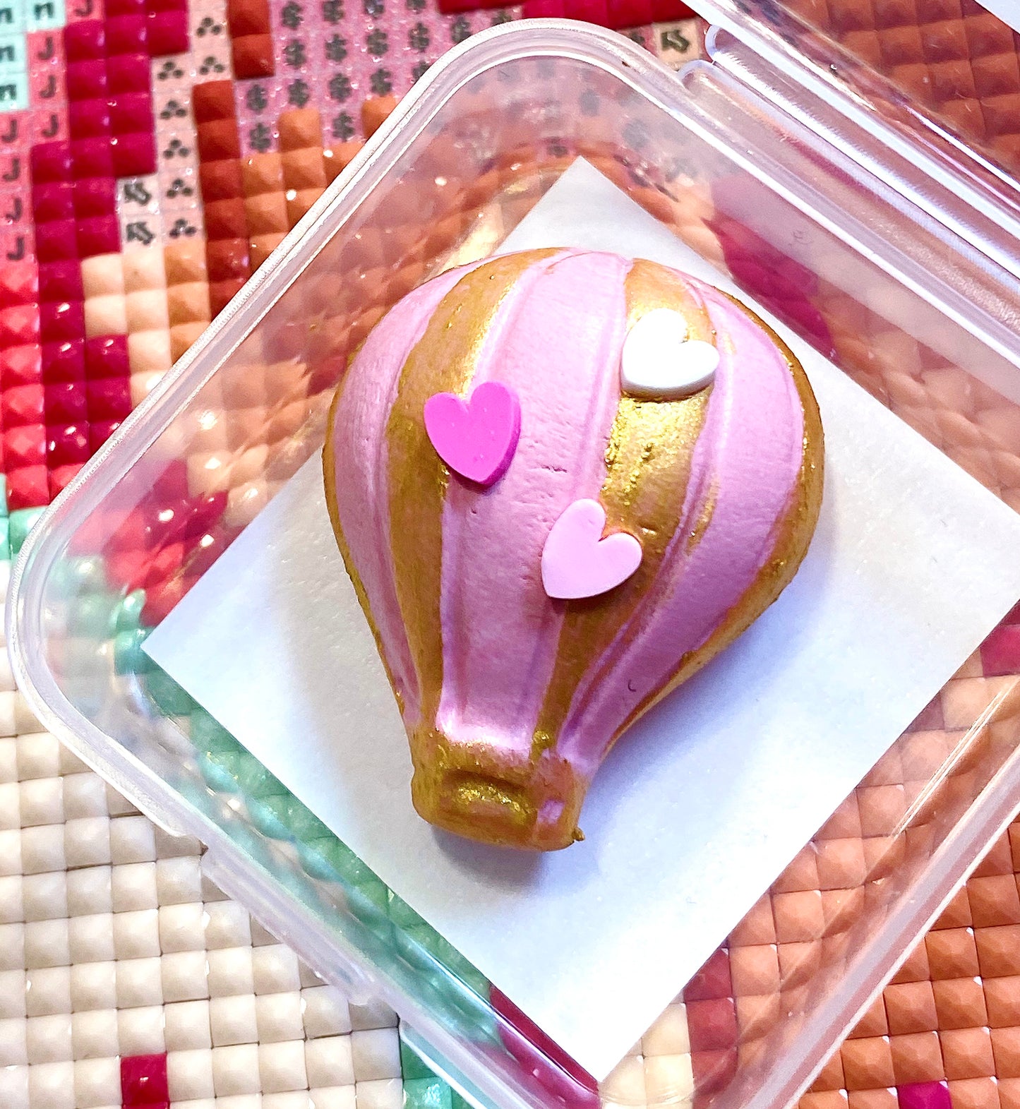 On Cloud 9. Pink Airballoon. Wt. 9-10g. Scent: Pomegranate