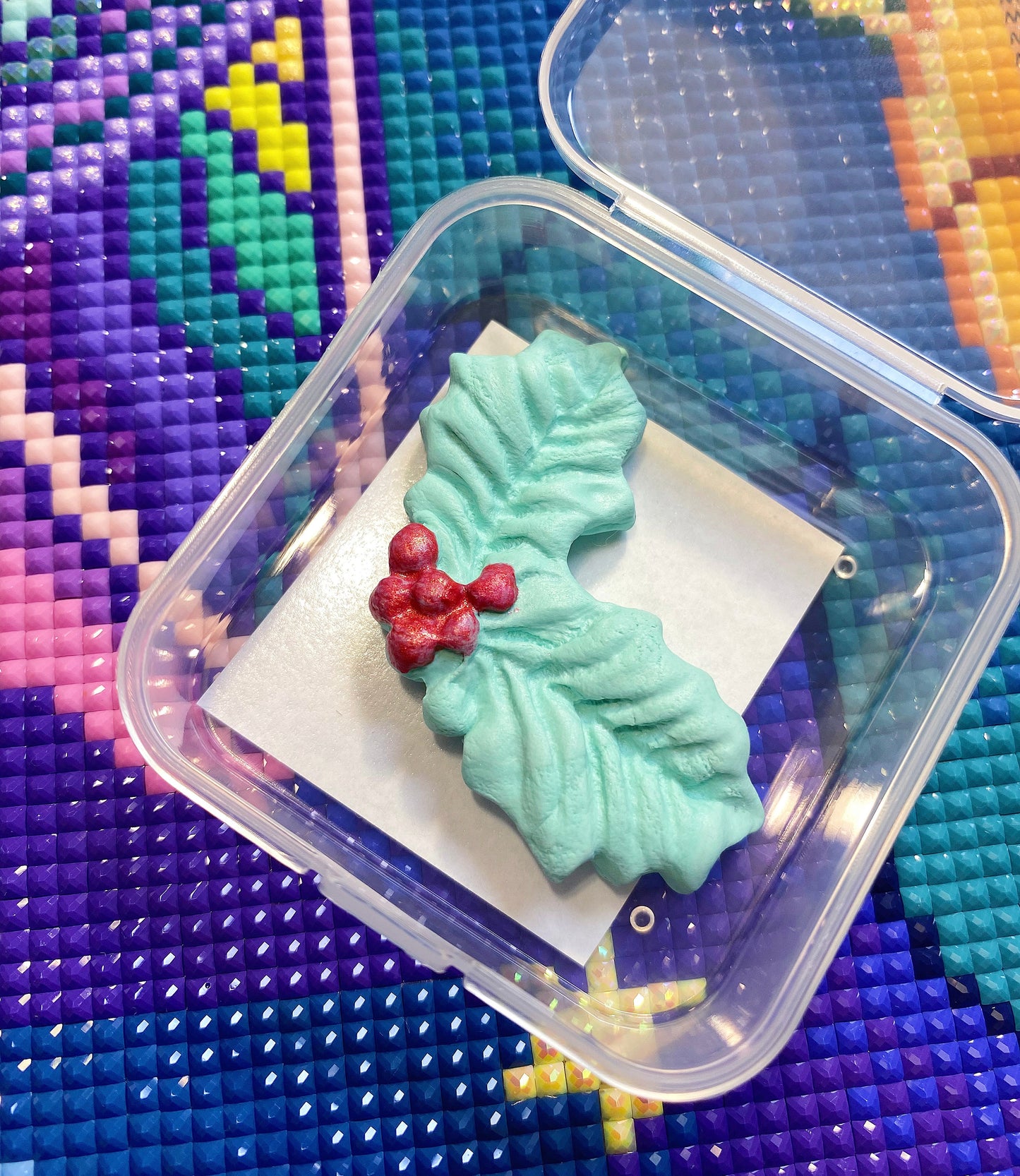 Christmas Holly | Limited Edition | Scent: Christmas Wreath | Wt. 8-9g.