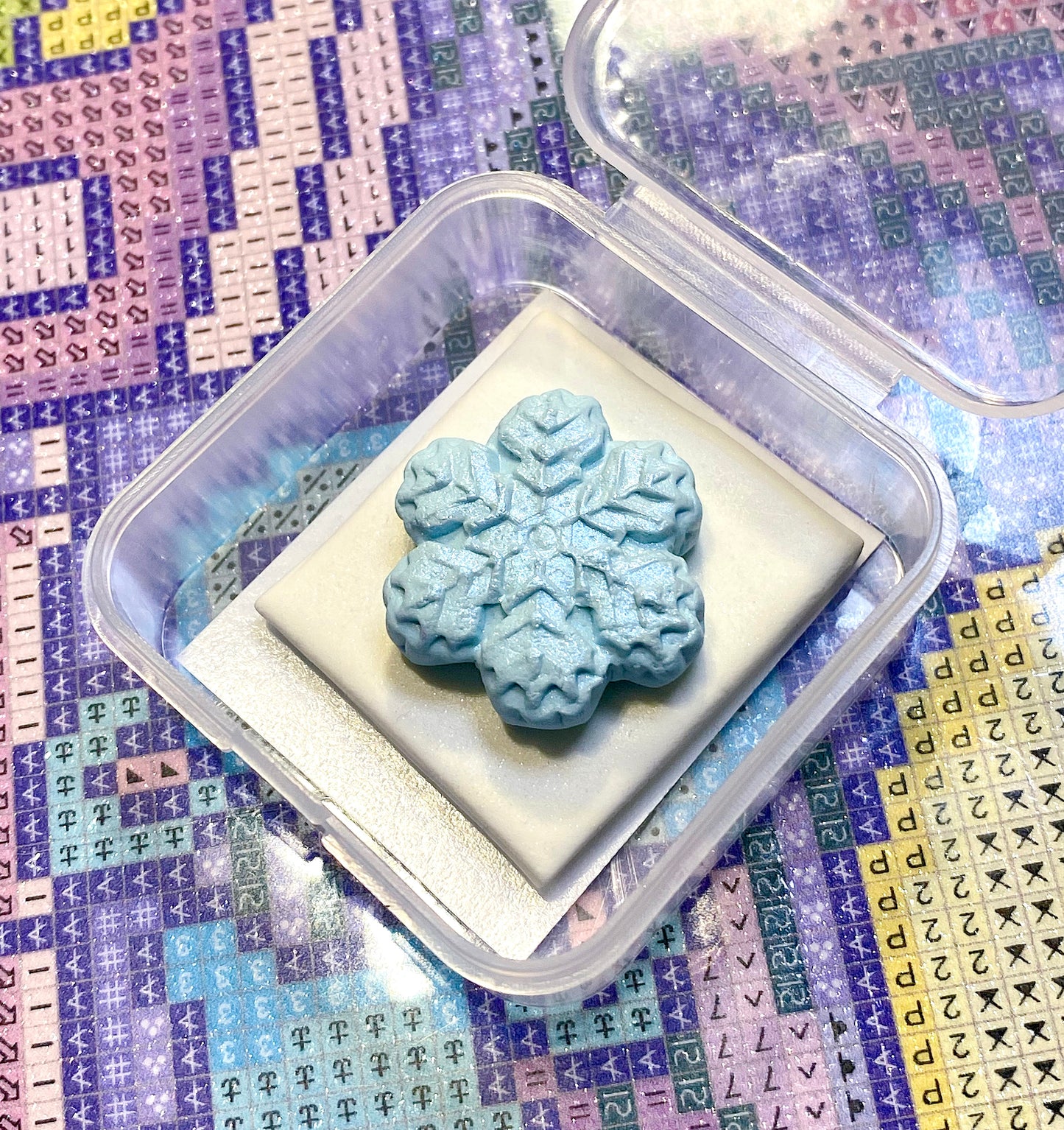 Blue Snowflake Cookie | Limited Edition | Scent: Blueberry | Wt. 9-10g