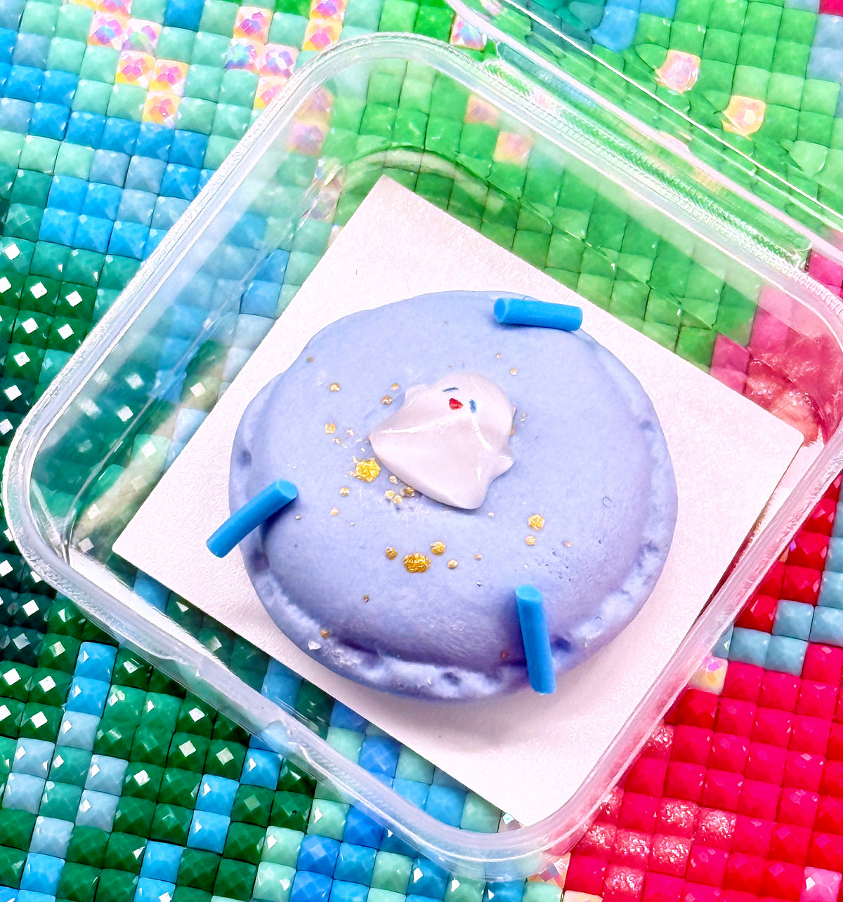 Ghost Macaron | Wt. 9-10g | Scent: Spiced Fig