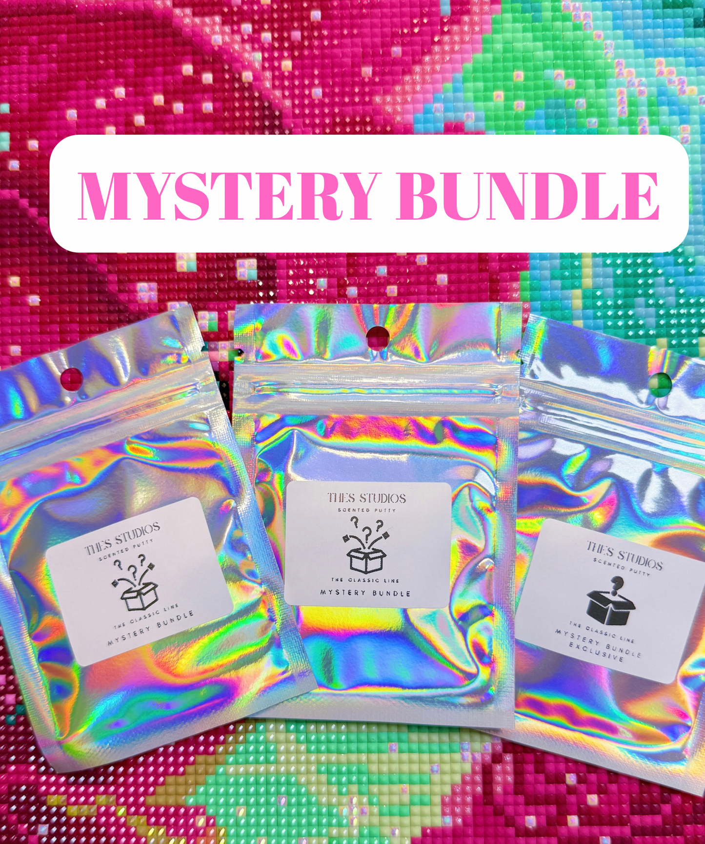 Mystery Bundle. 3-pack. Wt. 6-7g/per putty.