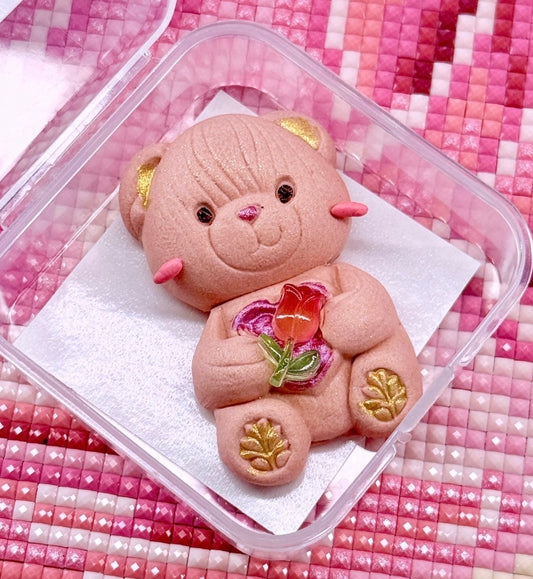 Summer Teddy | Wt. 14-15g | Scent: Mocha Cocoa