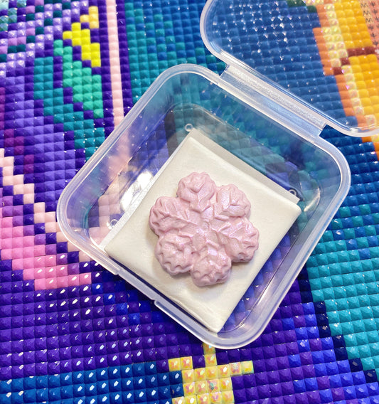 Pink Snowflake Cookie | Limited Edition | Scent: Strawberry | Wt. 9-10g
